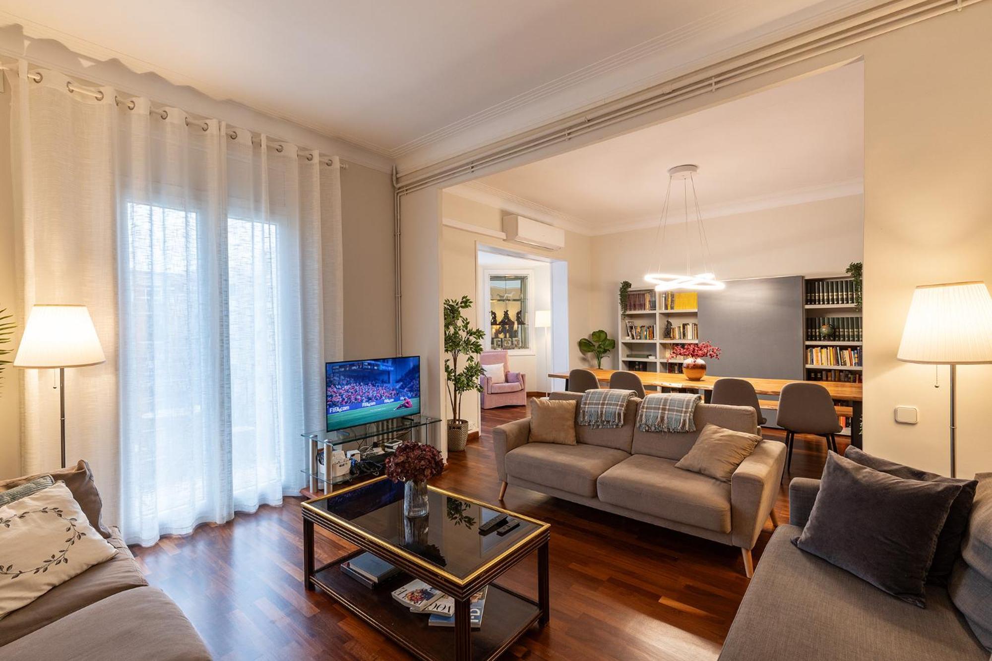 Large & Beautiful Apartment 4Min From Passeig De Gracia Barcelona Zewnętrze zdjęcie